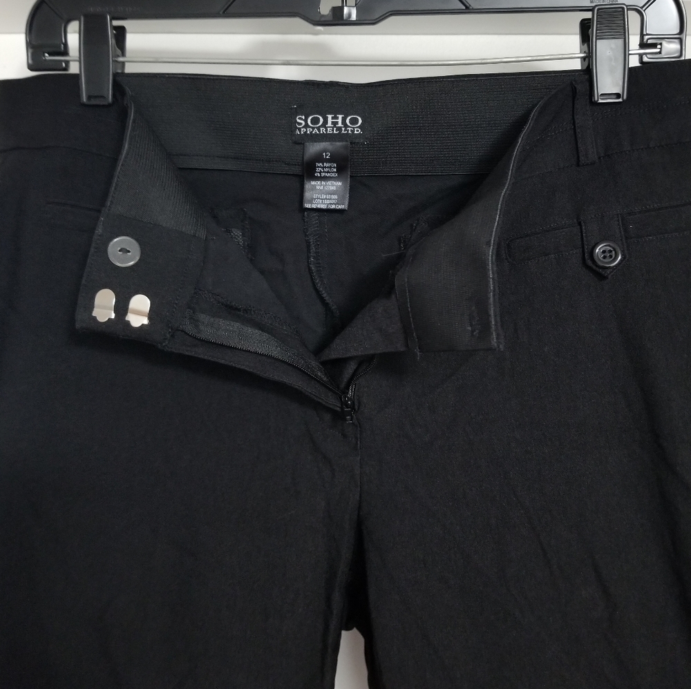 🖤Nice SOHO Apparel Stretch Black Pants - Picture 6 of 15